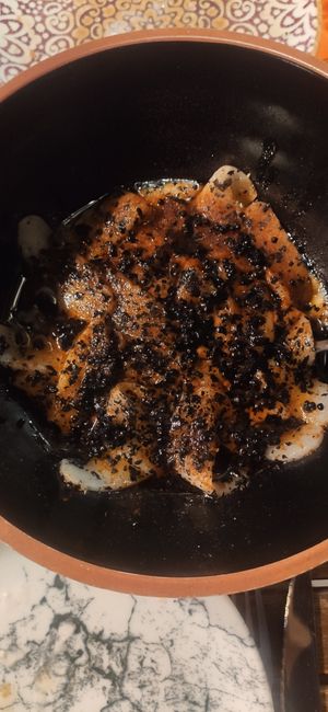 "Pulpo gallego" at Utopía in A Coruna