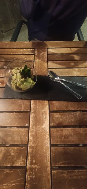 Avocado-Lime ice cream at Utopía in A Coruna