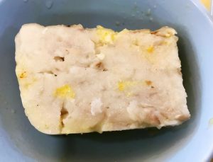 Yam cake $0.70 at Hokkien Vegetarian 福建素食坊 in West Singapore