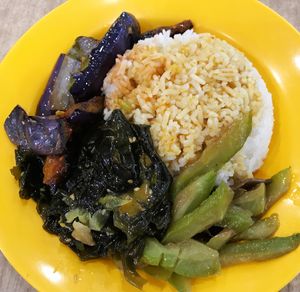 Vegan options  at Heavens Grace Vegetarian Point 天恩素坊 in West Singapore