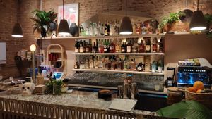Bar at Gallo Santo in Barcelona