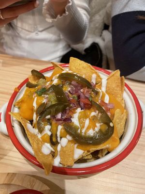 Nachos  at Gallo Santo in Barcelona