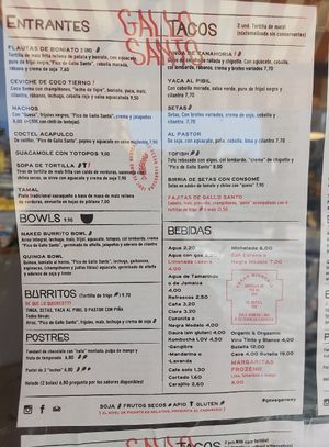  at Gallo Santo in Barcelona