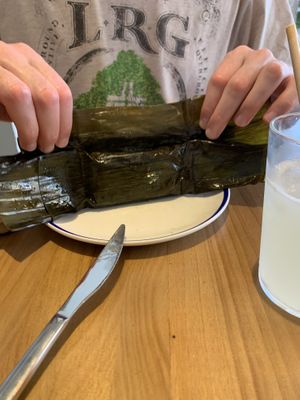 Tamal  at Gallo Santo in Barcelona