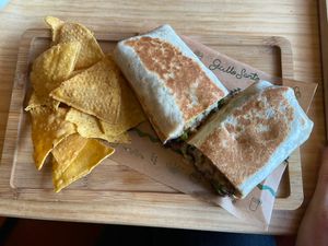 Burritos de setas   at Gallo Santo in Barcelona