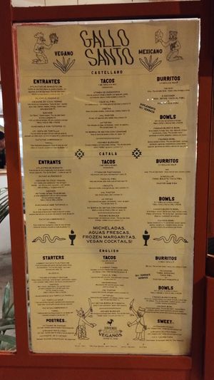  at Gallo Santo in Barcelona