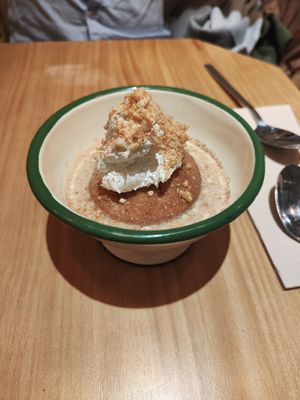 Pastel de 3 leches at Gallo Santo in Barcelona