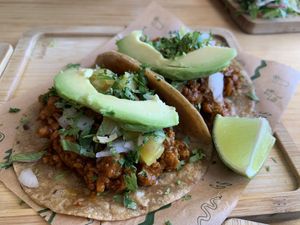 Tacos Pastor  at Gallo Santo in Barcelona