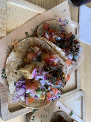 Tacos Tofish  at Gallo Santo in Barcelona