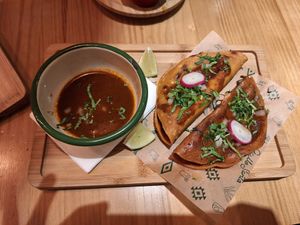 Tacos at Gallo Santo in Barcelona