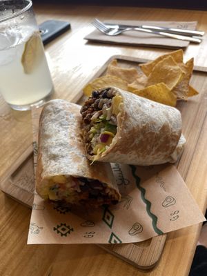 burrito de tinga  at Gallo Santo in Barcelona
