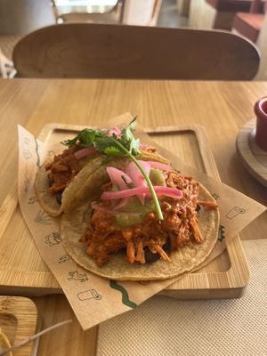 Yaca al pibil  at Gallo Santo in Barcelona