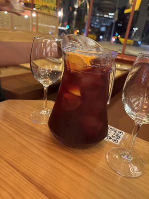 sangríaaa  at Gallo Santo in Barcelona