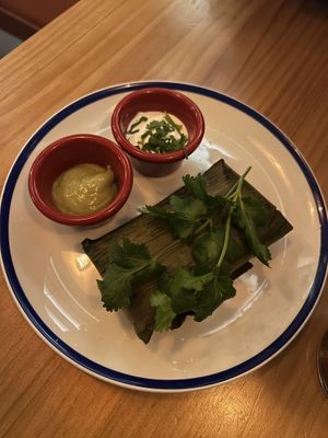Tamal  at Gallo Santo in Barcelona