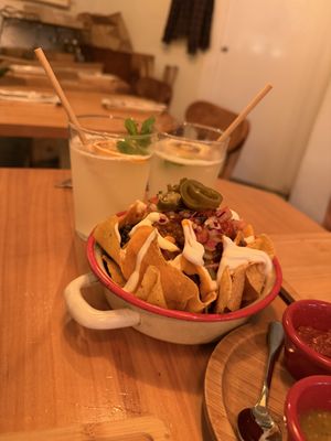 Nachos  at Gallo Santo in Barcelona