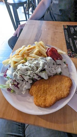 NoSchnitzel Teller at Festgebissen in Jena
