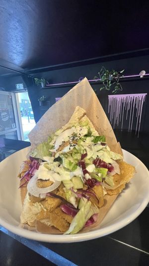 Seitan Kebab  at Festgebissen in Jena