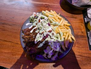 Rippchen Teller at Festgebissen in Jena