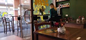 Interior at ZEM Bistro in Bologna