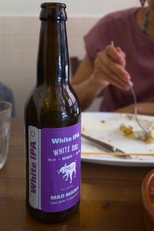 lovely beer at ZEM Bistro in Bologna