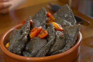 fried tortelloni at ZEM Bistro in Bologna