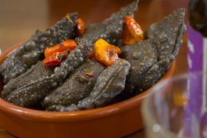 fried tortelloni at ZEM Bistro in Bologna
