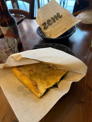 Erbazzone  at ZEM Bistro in Bologna