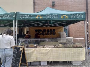 Market at ZEM Bistro in Bologna