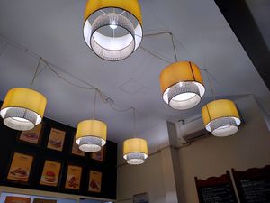 Interior at ZEM Bistro in Bologna