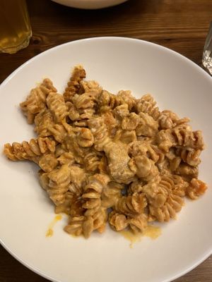 Oven-baked pasta of the dayy  at ZEM Bistro in Bologna