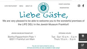  at Life Deli in Frankfurt