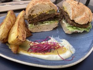 Roast „beef“ Sandwich   at Life Deli in Frankfurt