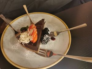 Chocolate at Life Deli in Frankfurt