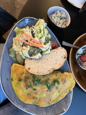 Omelette   at Life Deli in Frankfurt