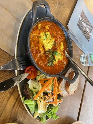 Shakshuka  at Life Deli in Frankfurt