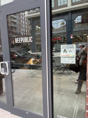 Front entrance   at Beepublic in Brooklyn