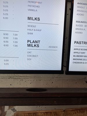 Vegan tax  at Beepublic in Brooklyn
