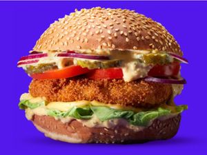 The O.G. Burger at Taste Like Chicken TLC in Amsterdam