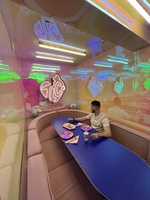 How pretty is this room?!  at Taste Like Chicken TLC in Amsterdam