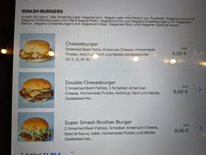 Digital Menu 2 of Goldies Smashburger. at goldies Smash Burger in Berlin