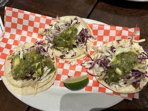 Vegan chorizo tacos   at Matteo's Pizza & Bistro in Carmichael
