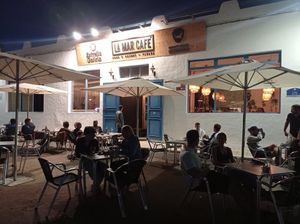  at La Mar Café in Lanzarote