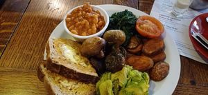 Delicious vegan breakfast at The Camden Enterprise in North West London