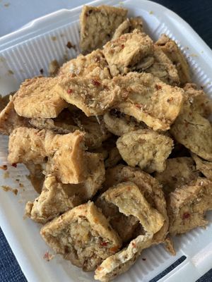 vegan lemongrass tofu  at Thanh Sơn Tofu in Garden Grove