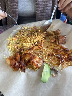   at Curry Leaves Bistro in Pleasanton