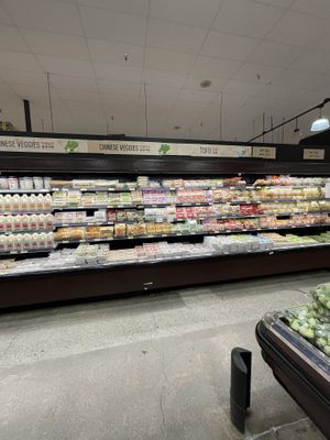tofu and soy milk!   at H Mart in San Diego