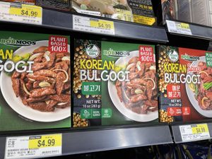 new veg bulgogi   at H Mart in San Diego