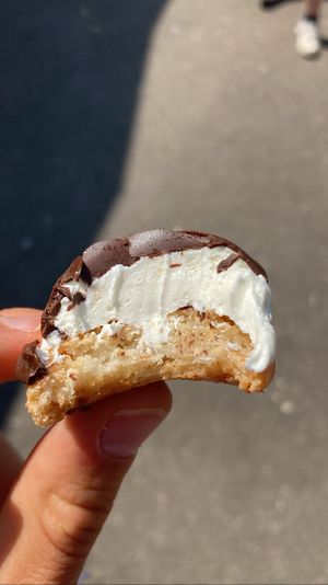 Gluten free almond pastry: so delicious  at The Vegan Saint Store in Gouderak