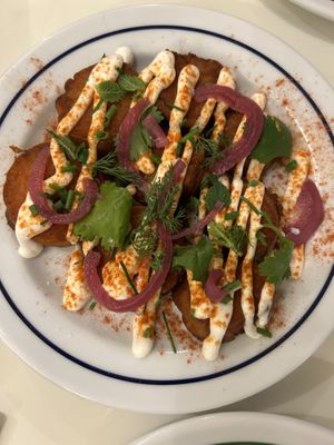 Fried sweet potatoes  at Outra Espécie  in Porto