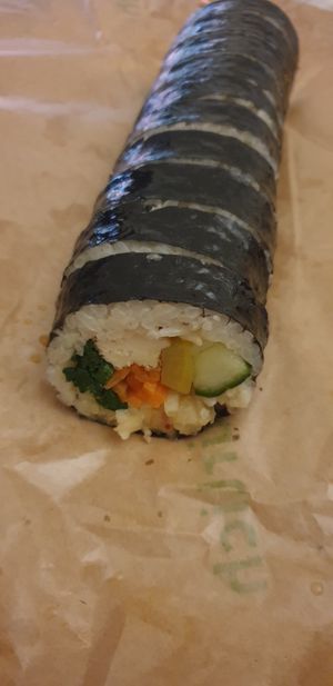 Tofu Gimbab at Seoulbap - Korean Food in Kiel